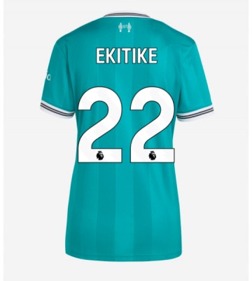 Liverpool Hugo Ekitike #22 Tredjetrøje Dame 2025-26 Kortærmet